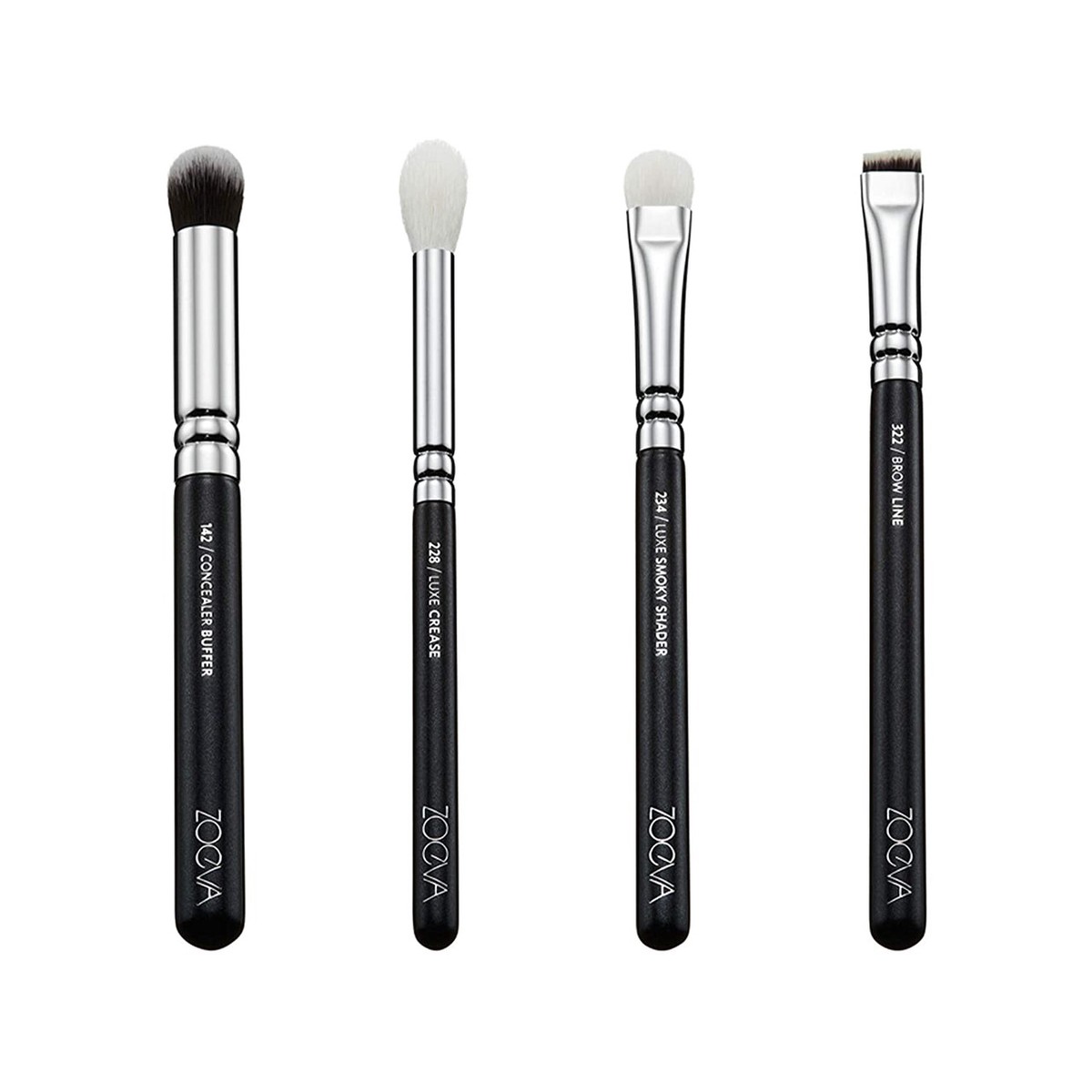 Zoeva - Voyager Makeup 4 Brush Set