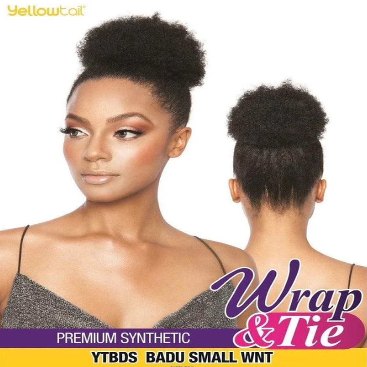 YellowTail Drawstring Ponytail "Badu Large WNT" #TIB/30
