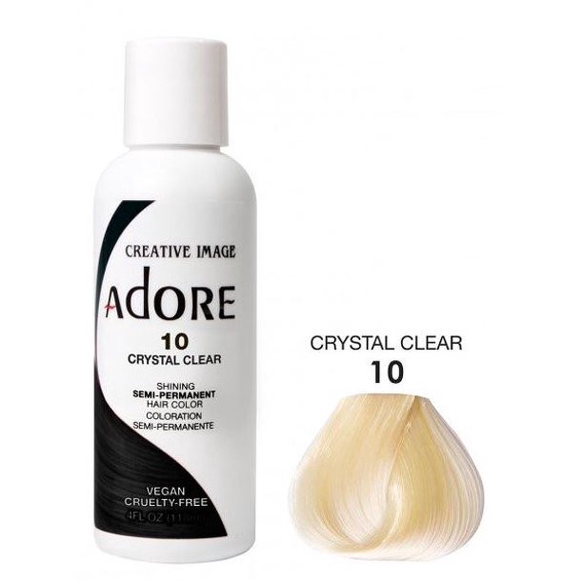 Adore 10 Crystal Clear 4 oz