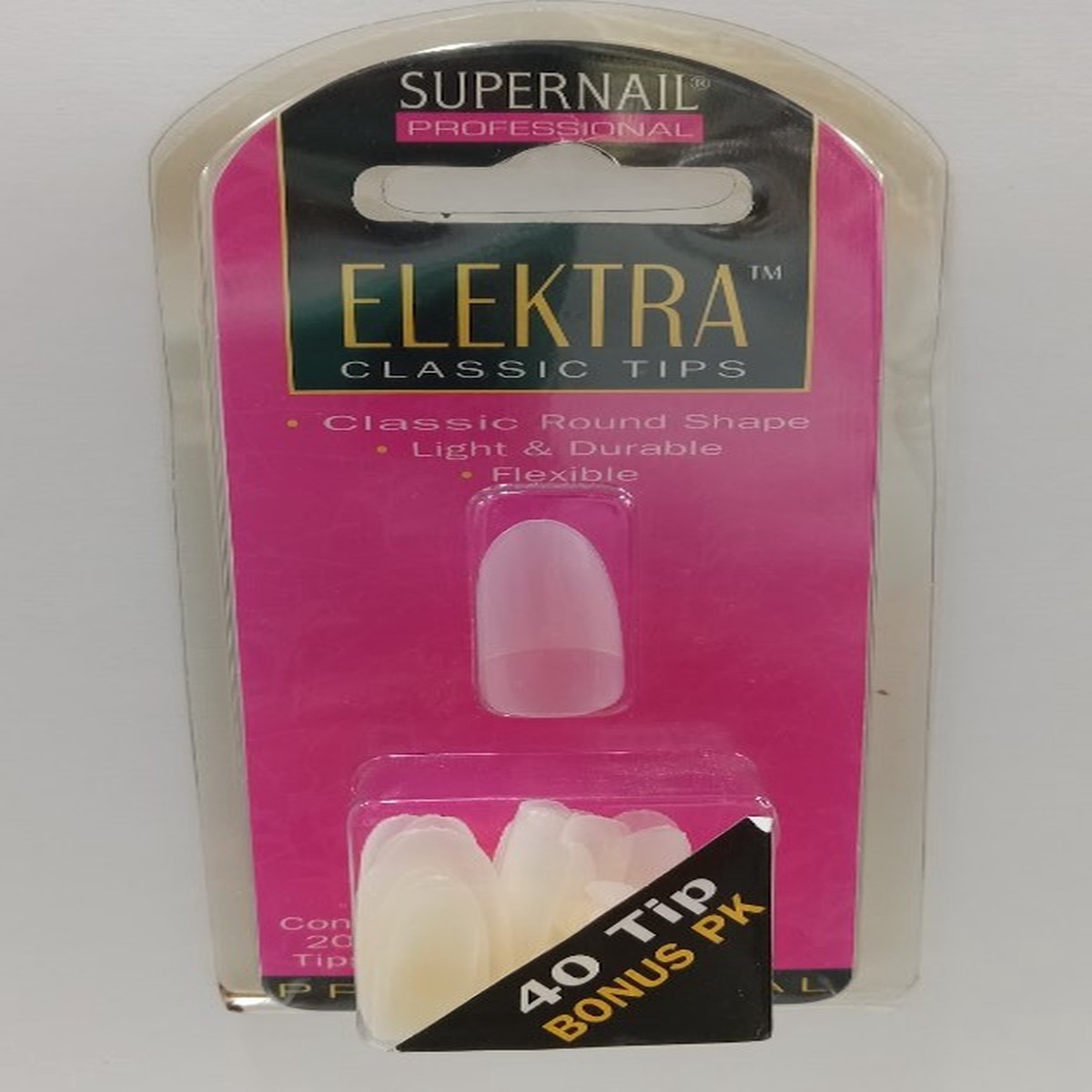 SuperNail Professional Elektra 20 Classic Tips Nails #50001
