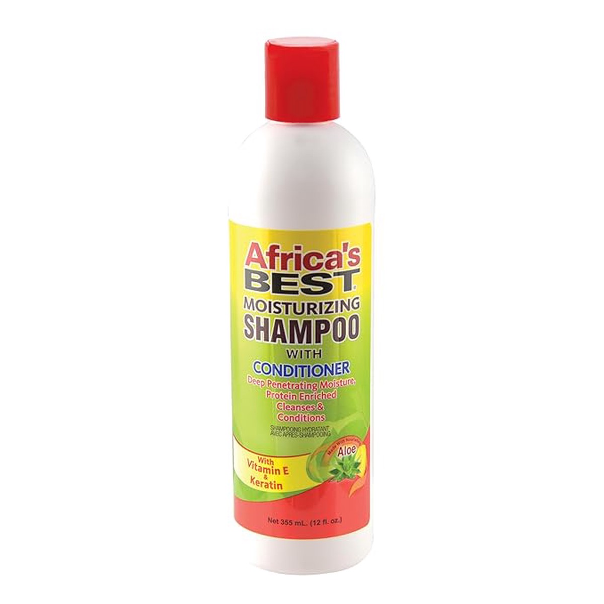 Africas Best Moisturizing Shampoo with Conditioner - 12oz