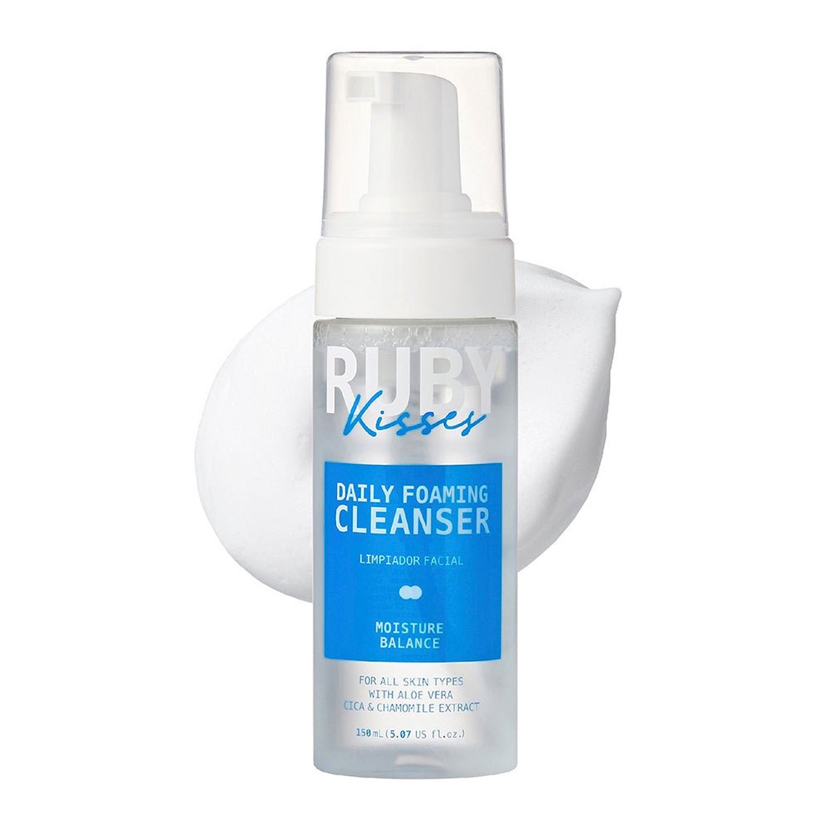 Ruby Kisses Daily Foaming Cleanser Moisture Balance Formula 150ml