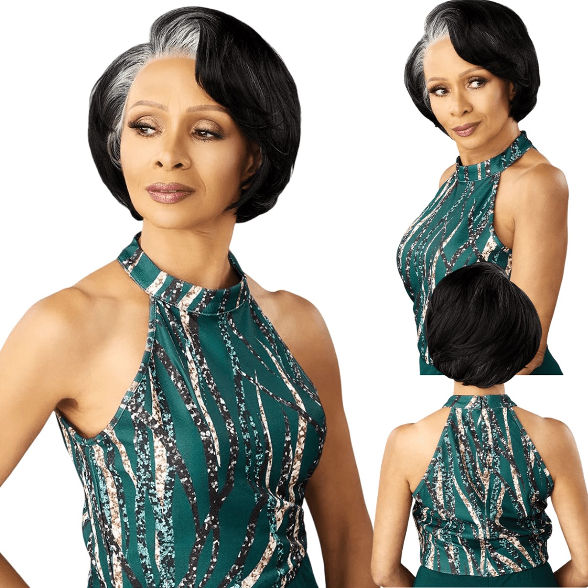 Sensationnel Bare Lace Pre-Cur Platinum Glow Wig Maxine