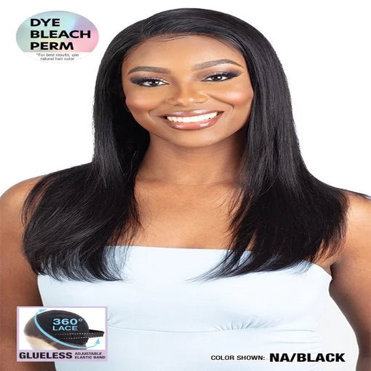 Shake N Go Glossy 360 Lace Frontal Wig Straight 20"