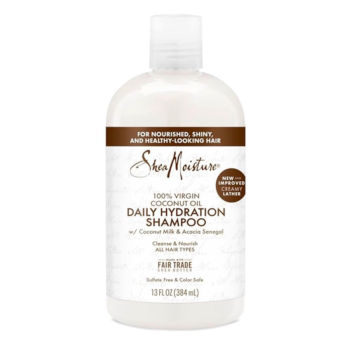 Shea Moisture Virgin Coconut Oil Daily Hydration Shampoo 13 oz