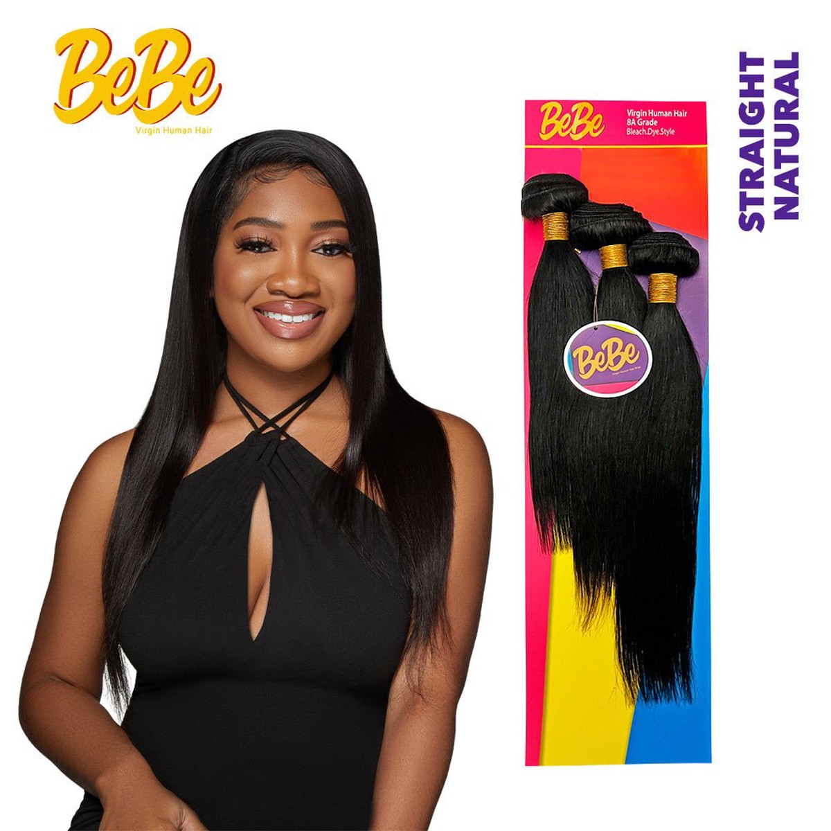 BeBe 100% Virgin Human Hair Multipack - Straight