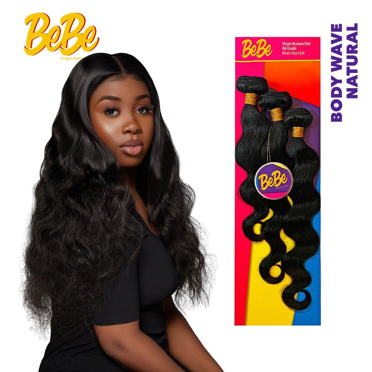 BeBe 100% Virgin Human Hair Multipack - Body Wave