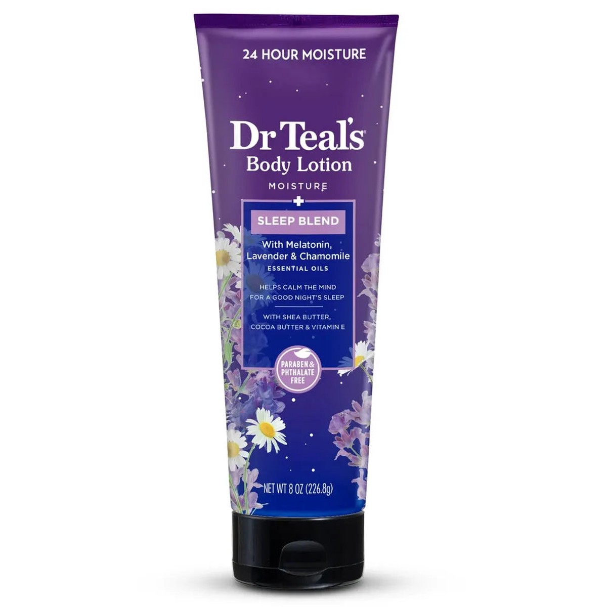 Dr Teals Sleep Body Lotion Melatonin & Lavender 8 oz