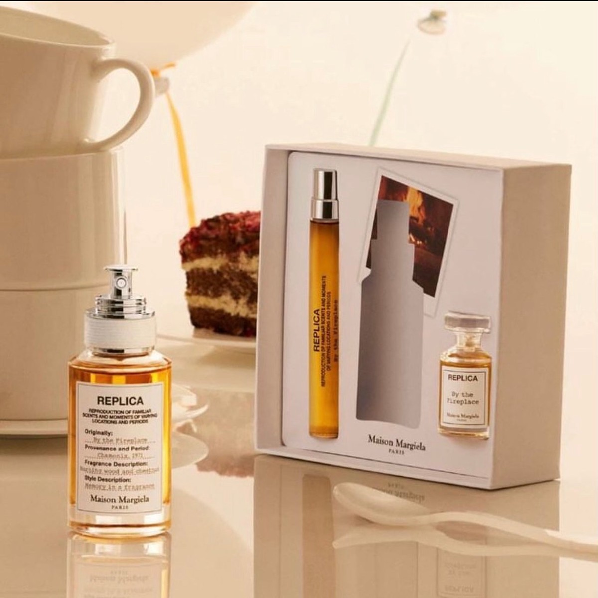 'REPLICA' By The Fireplace Gift Set - Hot (200$ value)