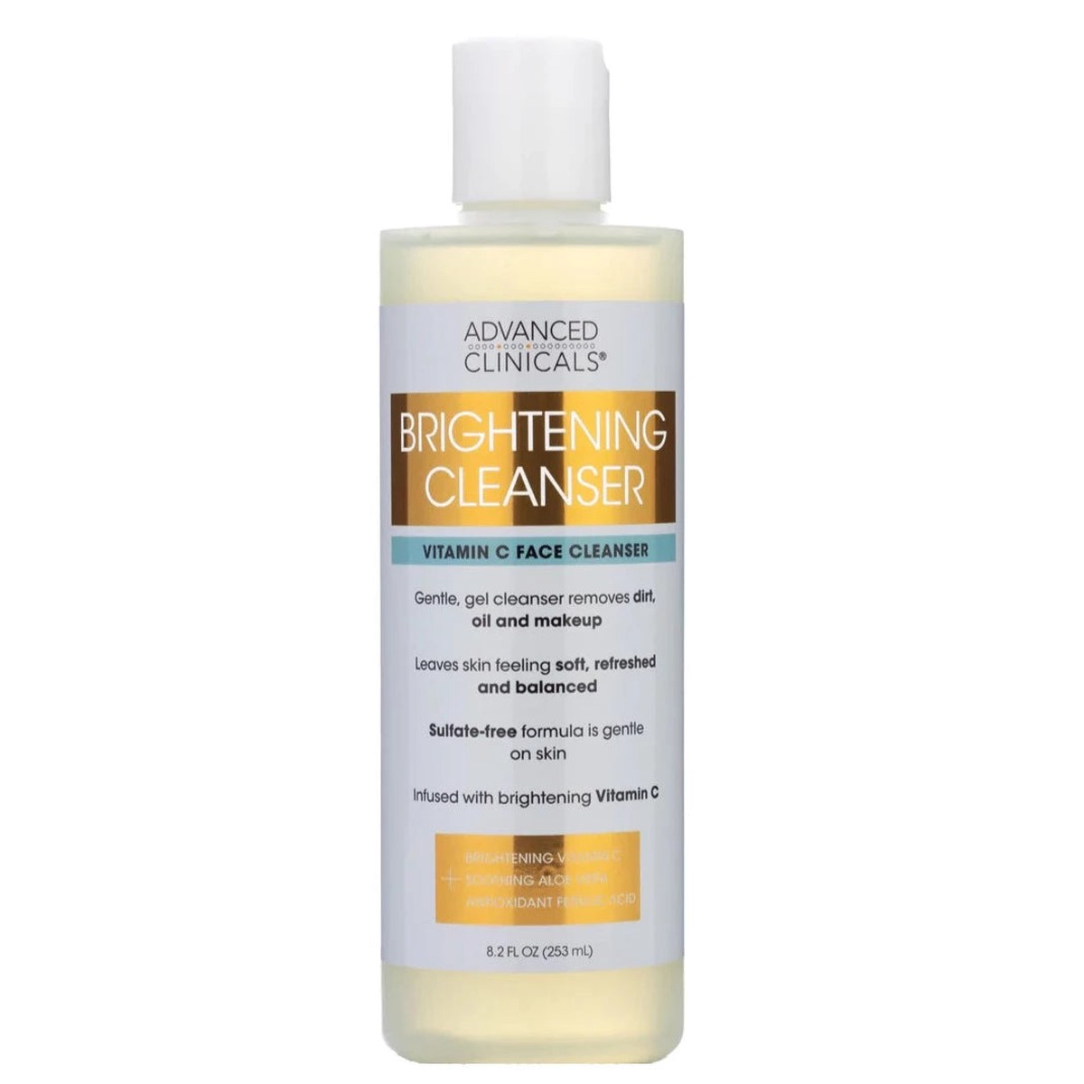 ADVANCED CLINICALS - VITAMIN C FACE CLEANSER | 253 mL