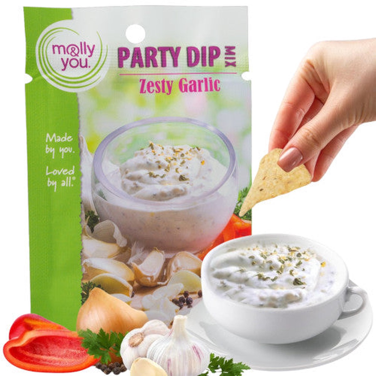 Zesty Garlic Party Dip Mix