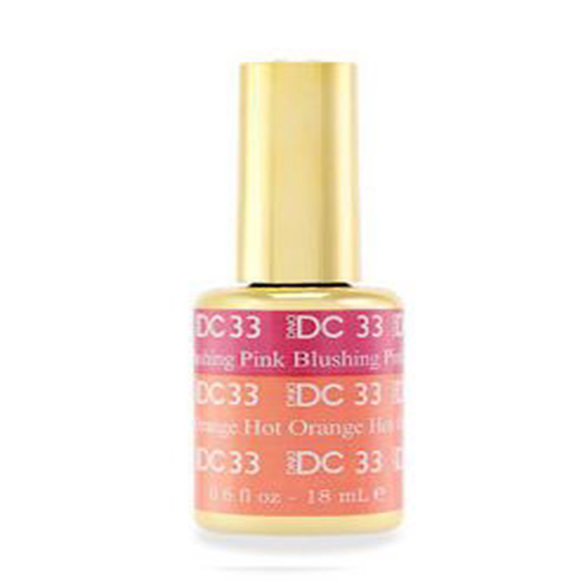 #33 Blushing Pink Hot Orange
